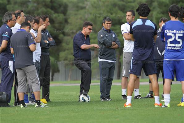 تمرین تیم استقلال