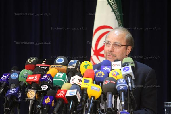 نشست خبری قالیباف