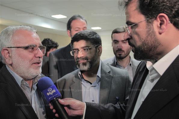 بازید مرتضی بختیاری از محل ستاد انتخاباتی