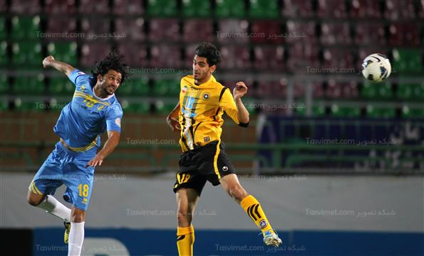 دیدار تیم های فوتبال سپاهان اصفهان و الغرافه قطر