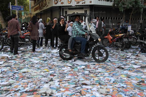 تجمع هوادران قالیباف