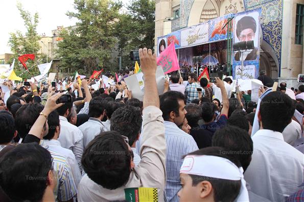 تجمع هوادران قالیباف