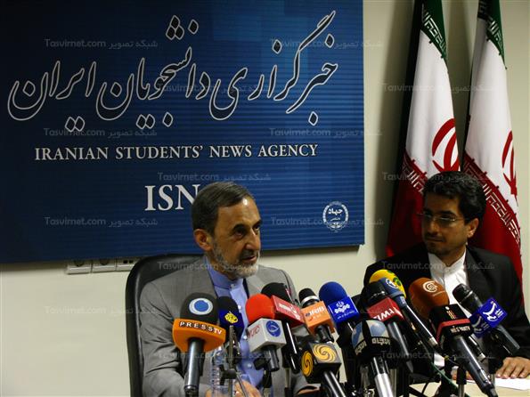 نشست خبری ولایتی در خبرگزاری ایسنا