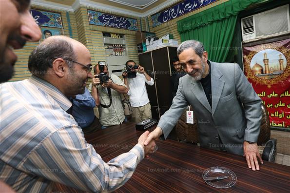 سخنرانی علی اکبر ولایتی در حسینیه شهدای کربلا