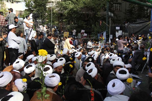 تجمع هوادران قالیباف