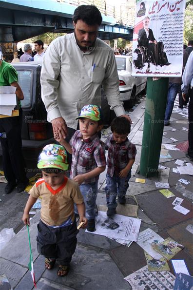 حاشیه تبلیغات انتخابات ریاست جمهوری