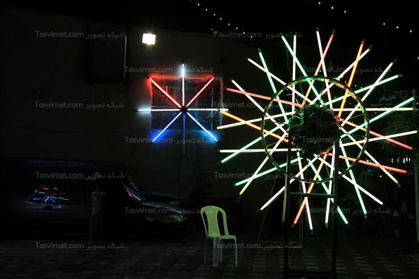 جشن و آذین بندی شب نیمه شعبان