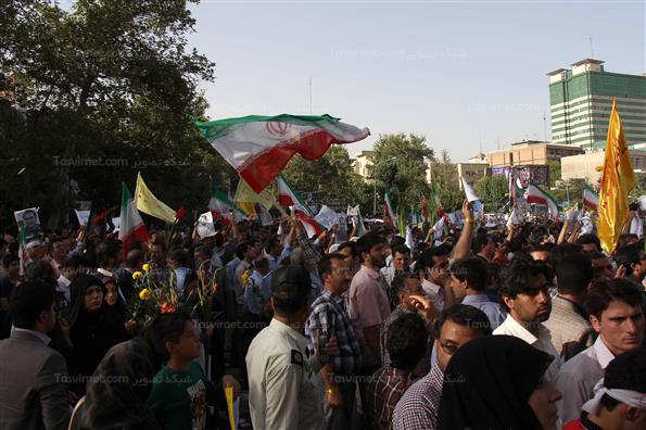 تجمع هوادران قالیباف