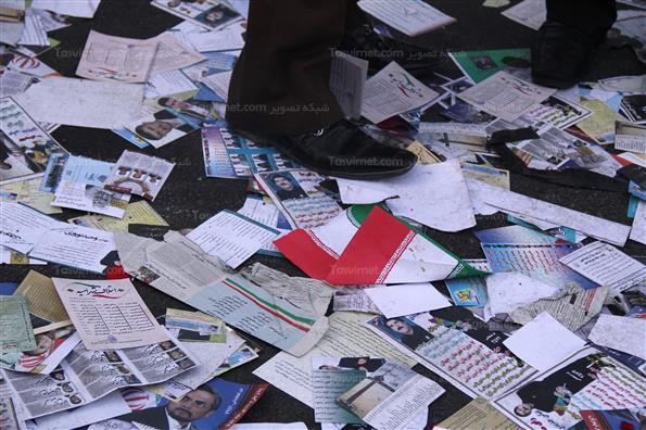 حاشیه تبلیغات انتخابات ریاست جمهوری