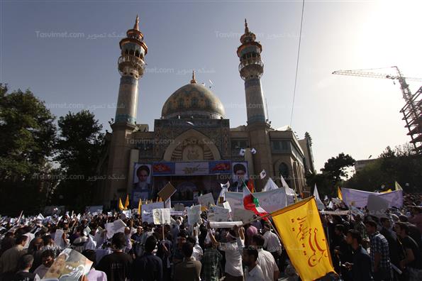 تجمع هوادران قالیباف