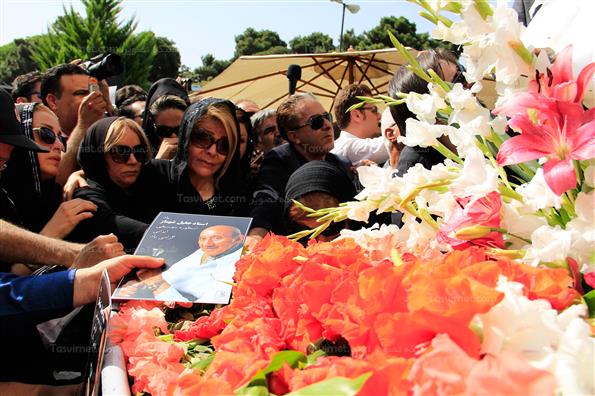 تشییع پیکر جلیل شهناز