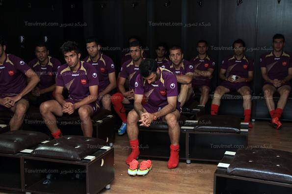 تمرین تیم فوتبال پرسپولیس