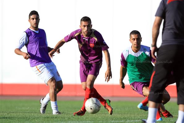 تمرین تیم فوتبال پرسپولیس