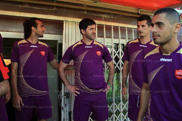 تمرین تیم فوتبال پرسپولیس