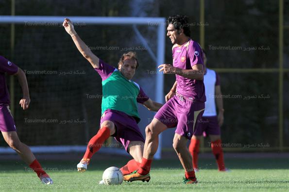 تمرین تیم فوتبال پرسپولیس