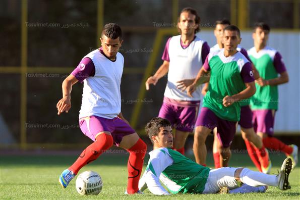 تمرین تیم فوتبال پرسپولیس