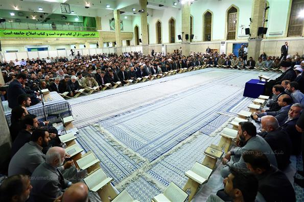 محفل انس با قرآن با حضور رهبر انقلاب اسلامی