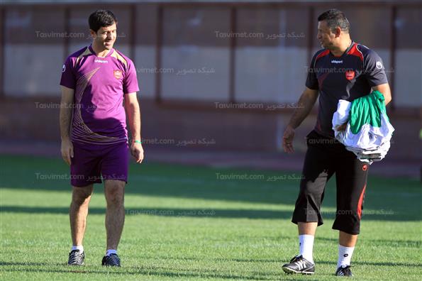 تمرین تیم فوتبال پرسپولیس