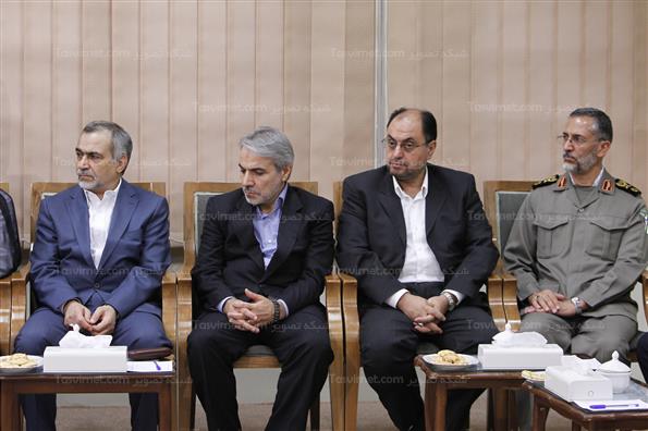 دیدار اعضای هیئت دولت با رهبر انقلاب اسلامی