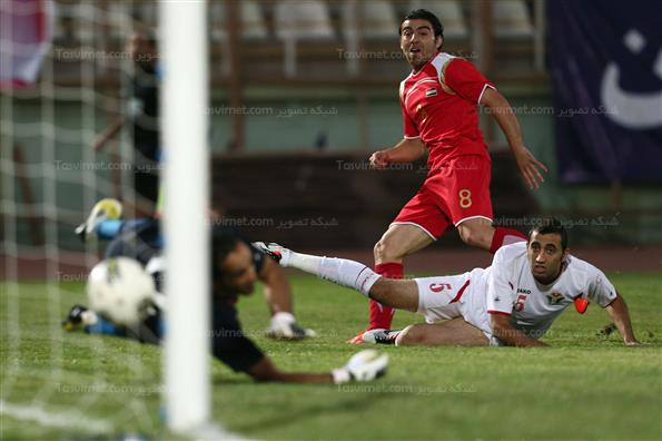 دیدار تیم‌های سوریه و اردن