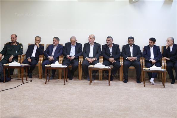 دیدار اعضای هیئت دولت با رهبر انقلاب اسلامی