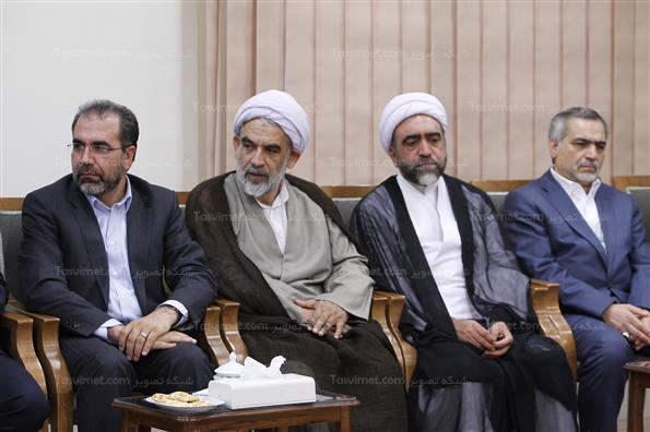 دیدار اعضای هیئت دولت با رهبر انقلاب اسلامی