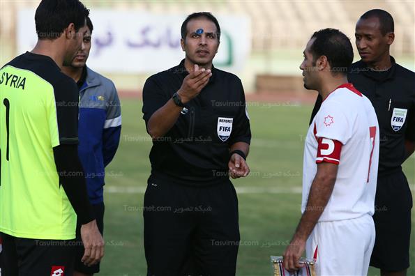دیدار تیم‌های سوریه و اردن