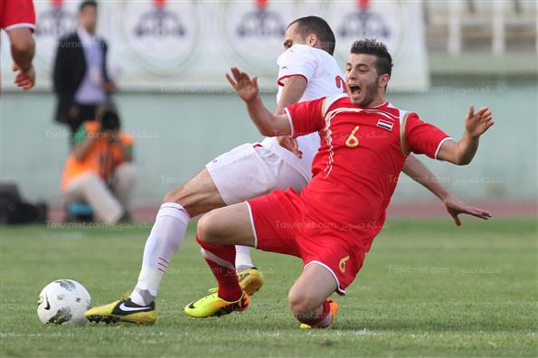 دیدار تیم‌های سوریه و اردن