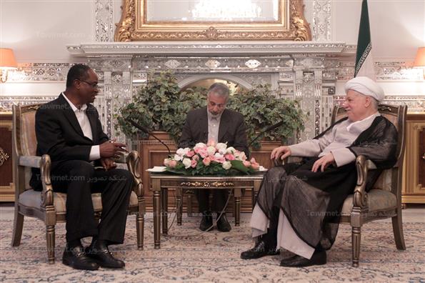 دیدار وزیر امور خارجه سیرالئون باهاشمی رفسنجانی