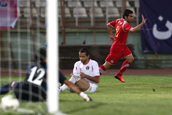 دیدار تیم‌های سوریه و اردن