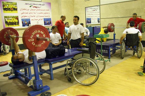 اردوی تیم ملی وزنه برداری جانبازان و معلولین