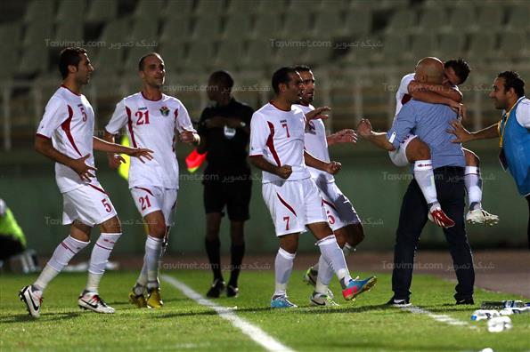 دیدار تیم‌های سوریه و اردن