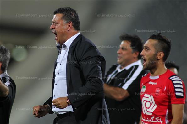 دیدار تیم‌های ملوان و پرسپولیس