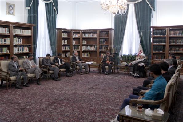 دیداراقشار فرهنگی مازندران با هاشمی رفسنجانی