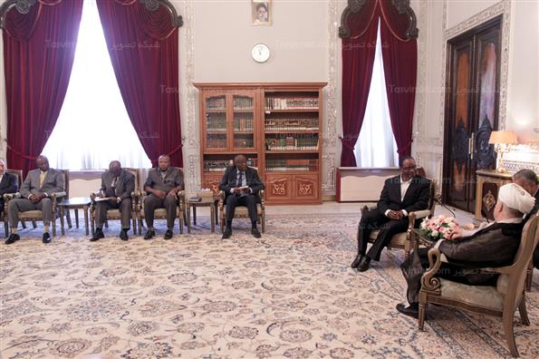 دیدار وزیر امور خارجه سیرالئون باهاشمی رفسنجانی