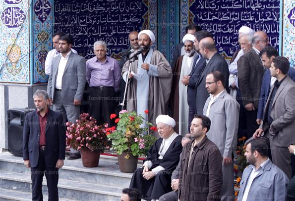 سفر آیت الله هاشمی رفسنجانی به استان مازندران