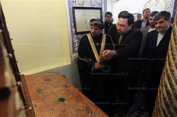 دیدار وزیر فرهنگ و ارشاد با وزیر اطلاع رسانی عمان