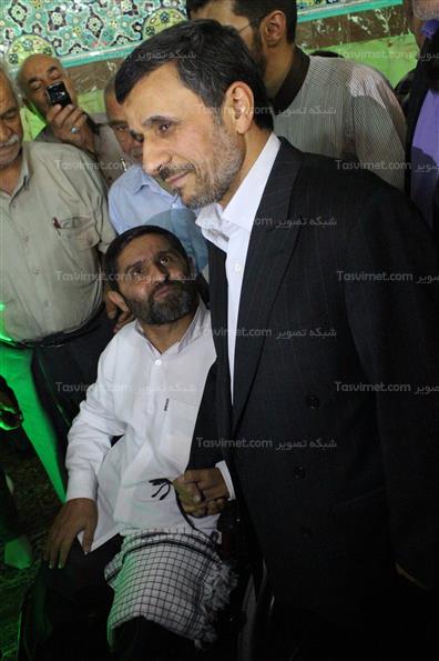 مراسم تقدیر از محمود احمدی نژاد