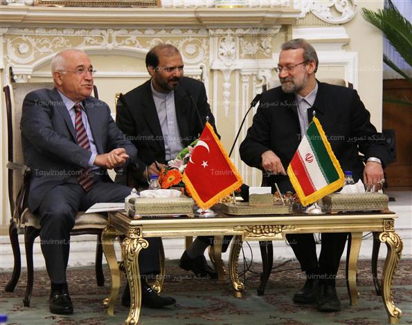 دیدار روسای مجالس ایران و ترکیه