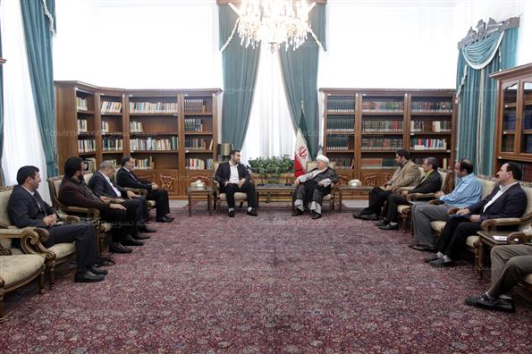 دیدارکمیته فرزندان شاهدوایثارگران باهاشمی رفسنجانی