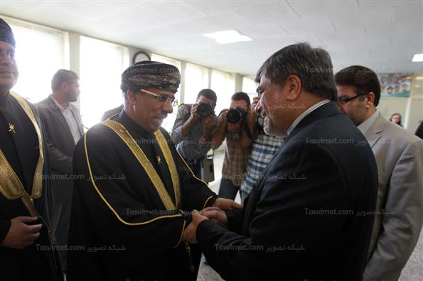 دیدار وزیر فرهنگ و ارشاد با وزیر اطلاع رسانی عمان