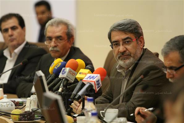 نشست مشترک هیات رئیسه اتاق بازرگانی با وزیر کشور