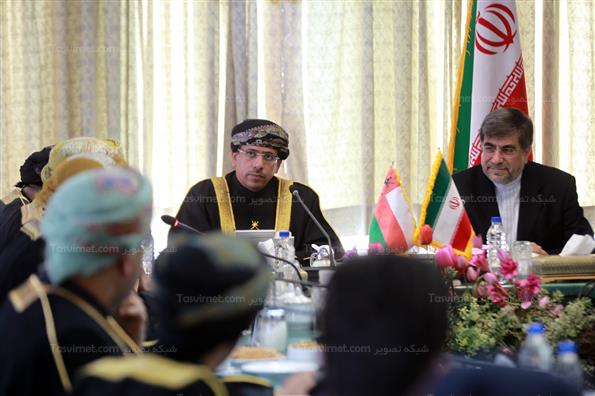 دیدار وزیر فرهنگ و ارشاد با وزیر اطلاع رسانی عمان