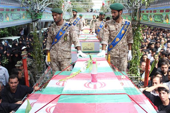 مراسم تشییع پیکر 92 شهید دفاع مقدس