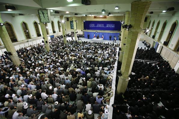 دیدار کارگزاران حج با رهبر انقلاب