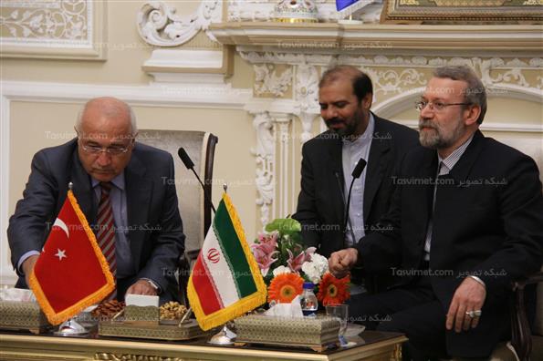 دیدار روسای مجالس ایران و ترکیه