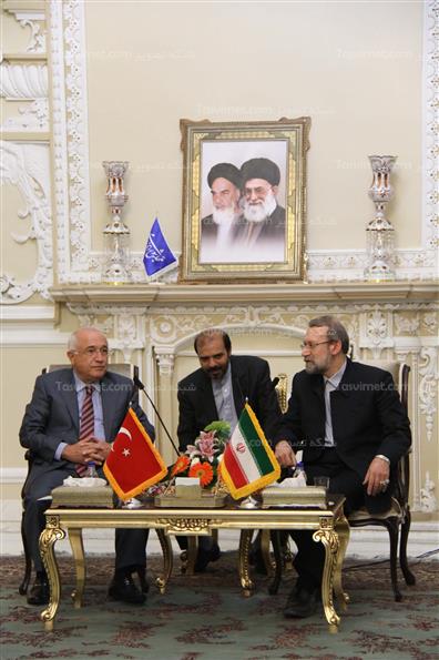 دیدار روسای مجالس ایران و ترکیه
