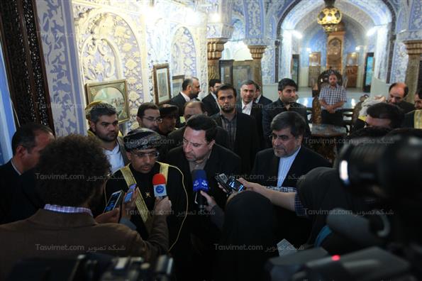 دیدار وزیر فرهنگ و ارشاد با وزیر اطلاع رسانی عمان
