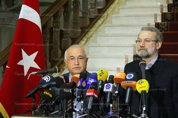 دیدار روسای مجالس ایران و ترکیه