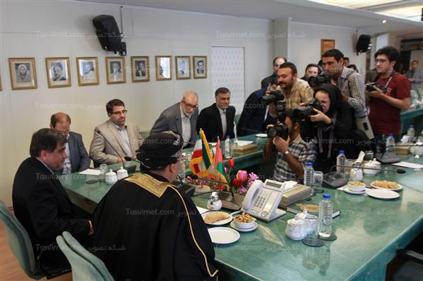 دیدار وزیر فرهنگ و ارشاد با وزیر اطلاع رسانی عمان